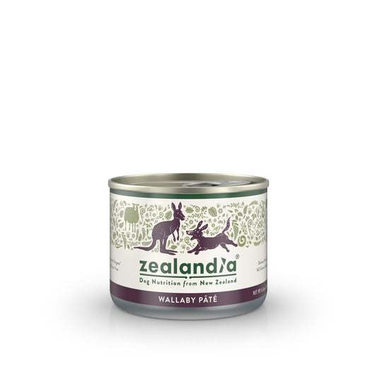 Zealandia Dog Wallaby Pate 185g (24 Cans)