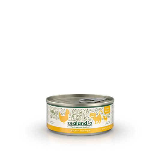 Zealandia Kitten & Mama Chicken Mousse Pâté 90g (24 Cans)